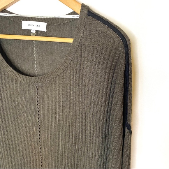 Anthropologie John + Jenn Sweater Tunic L - Picture 8 of 12